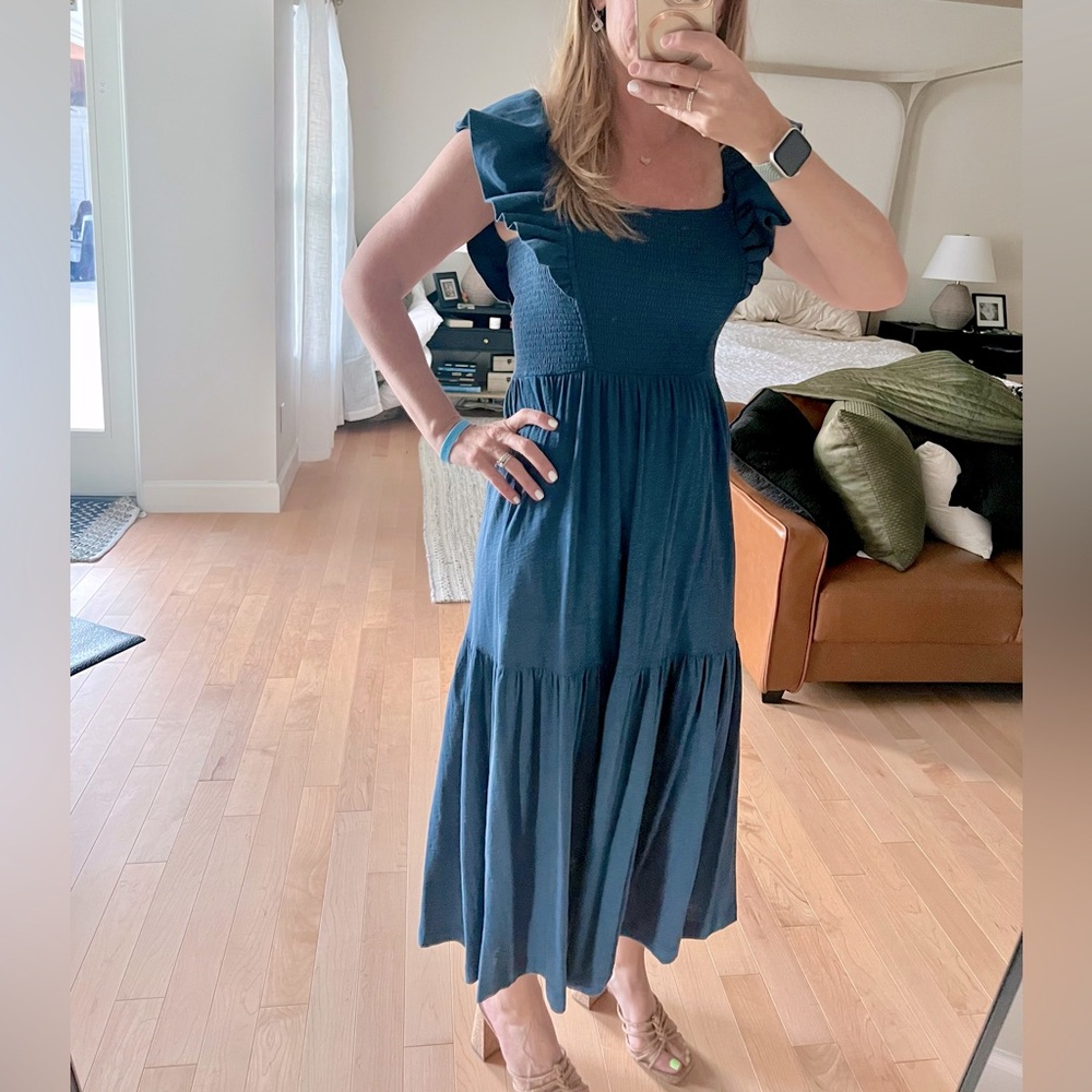 Nation LTD Gwen Dress in Navy Blue XSmall